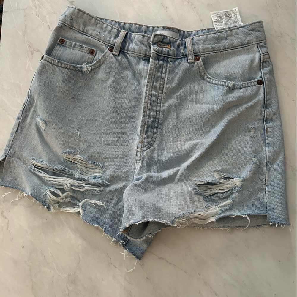Zara Denim Shorts -Blue bottom